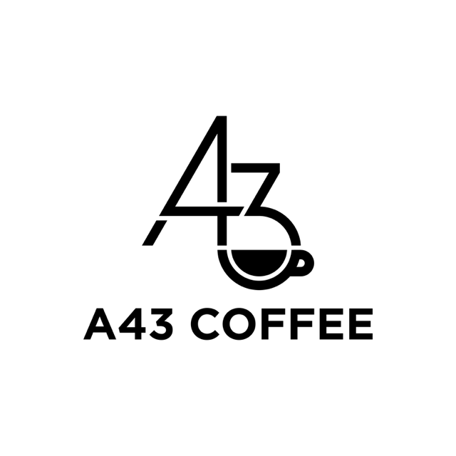 A43 Coffee logo, Spher partner